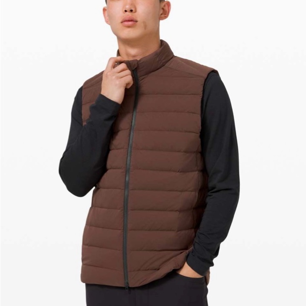 Lululemon Navigation Stretch Down Vest
Brown Earth